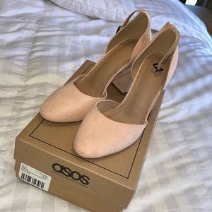 ASOS TAUPE design pleasant high block